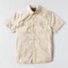 Camisas xadrez com manguitos curtos e corte descontraído Montana Bozeman para homem
