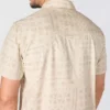 Camisas xadrez com manguitos curtos e corte descontraído Montana Bozeman para homem