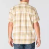 Camisas xadrez com manguitos curtos e corte descontraído Montana Bozeman para homem