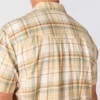 Camisas xadrez com manguitos curtos e corte descontraído Montana Bozeman para homem