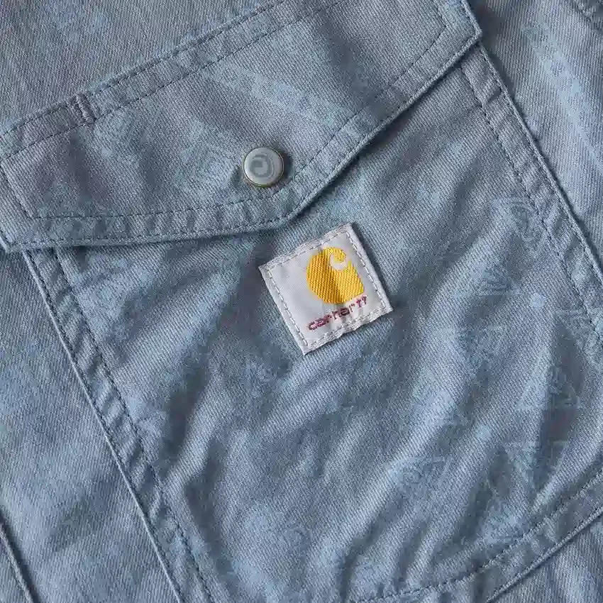Camisas xadrez com manguitos curtos e corte descontraído Montana Bozeman para homem