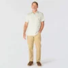 Camisas xadrez de manguitos curtos com corte descontraído Bozeman para homem