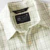 Camisas xadrez de manguitos curtos com corte descontraído Bozeman para homem