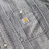 Camisas xadrez de manguitos curtos com corte descontraído Bozeman para homem