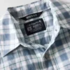 Camisas xadrez de manguitos curtos com corte descontraído Bozeman para homem