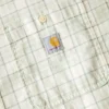 Camisas xadrez de manguitos curtos com corte descontraído Bozeman para homem