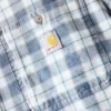 Camisas xadrez de manguitos curtos com corte descontraído Bozeman para homem