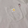 Camiseta masculina Force Irvine Fr de manguitos longos com grafismo de chamas - Camisas resistentes ao fogo