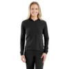 Camisola com capuz Carhartt Force® para mulher, camada base de peso médio com padrão Micro-Grid