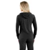 Camisola com capuz Carhartt Force® para mulher, camada base de peso médio com padrão Micro-Grid