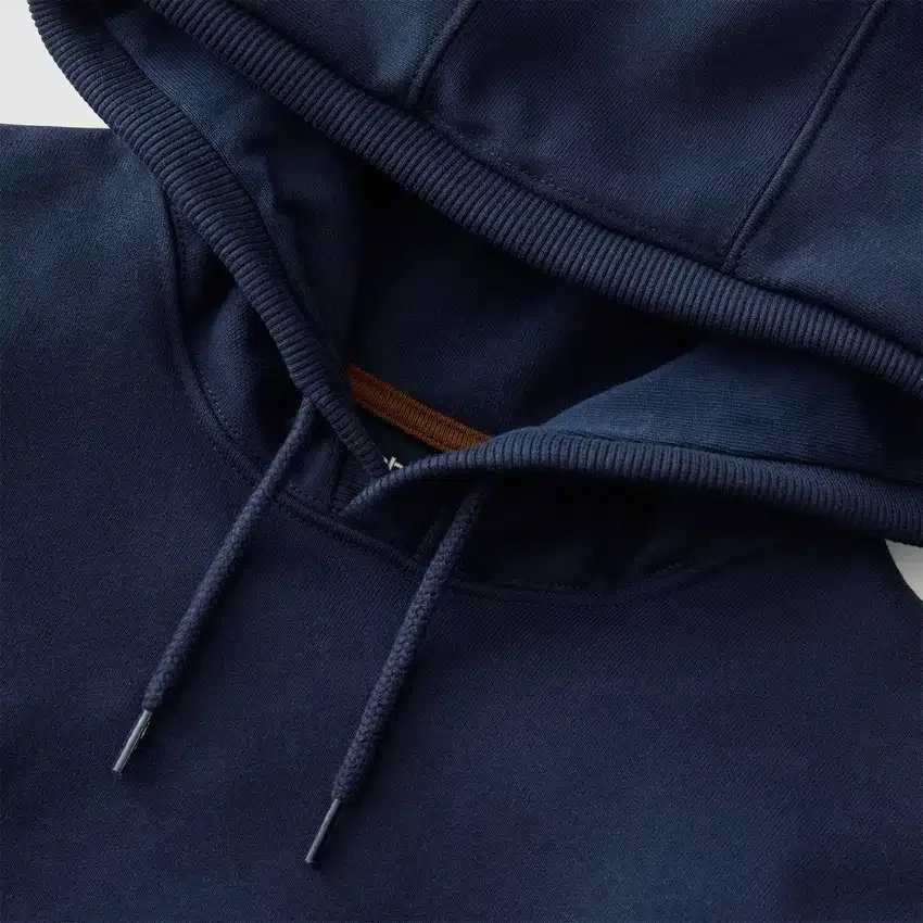 Camisola com capuz de malha polar pesada da série Crafted para homem