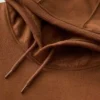 Camisola com capuz de malha polar pesada da série Crafted para homem