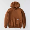 Camisola com capuz de malha polar pesada da série Crafted para homem