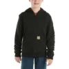 Camisola com capuz de manguitos compridos e fecho completo com logótipo para rapazes (Crianças/Jovens)