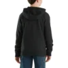 Camisola com capuz de manguitos compridos e fecho completo com logótipo para rapazes (Crianças/Jovens)