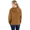 Camisola com capuz e estampado para mulher, em Tencel leve e de corte largo