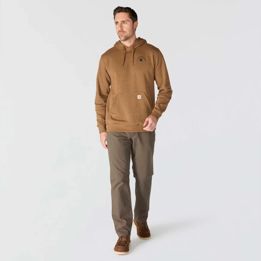 Camisola com capuz e estampado Sawyer Work para homem