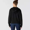 Camisola com capuz e fecho completo leve em Tencel para mulher
