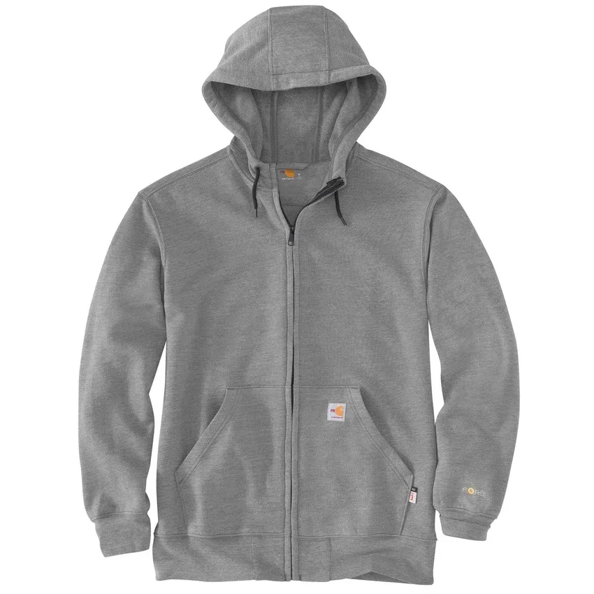 Camisola com capuz e fecho completo Marquette Fr Force para homem - Hoodies resistentes ao fogo