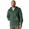 Camisola com capuz e fecho completo Paxton para homem, resistente e repelente à água - Hoodies carhartt Rain Defender
