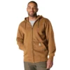 Camisola com capuz e fecho completo Paxton para homem, resistente e repelente à água - Hoodies carhartt Rain Defender