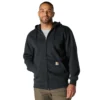Camisola com capuz e fecho completo Paxton para homem, resistente e repelente à água - Hoodies carhartt Rain Defender
