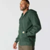 Camisola com capuz e fecho completo Paxton para homem, resistente e repelente à água - Hoodies carhartt Rain Defender
