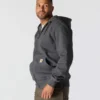 Camisola com capuz e fecho completo Paxton para homem, resistente e repelente à água - Hoodies carhartt Rain Defender