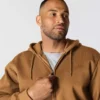 Camisola com capuz e fecho completo Paxton para homem, resistente e repelente à água - Hoodies carhartt Rain Defender