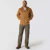 Camisola com capuz e fecho completo Paxton para homem, resistente e repelente à água - Hoodies carhartt Rain Defender