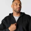Camisola com capuz e fecho completo Paxton para homem, resistente e repelente à água - Hoodies carhartt Rain Defender