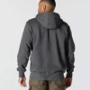 Camisola com capuz e fecho completo Paxton para homem, resistente e repelente à água - Hoodies carhartt Rain Defender