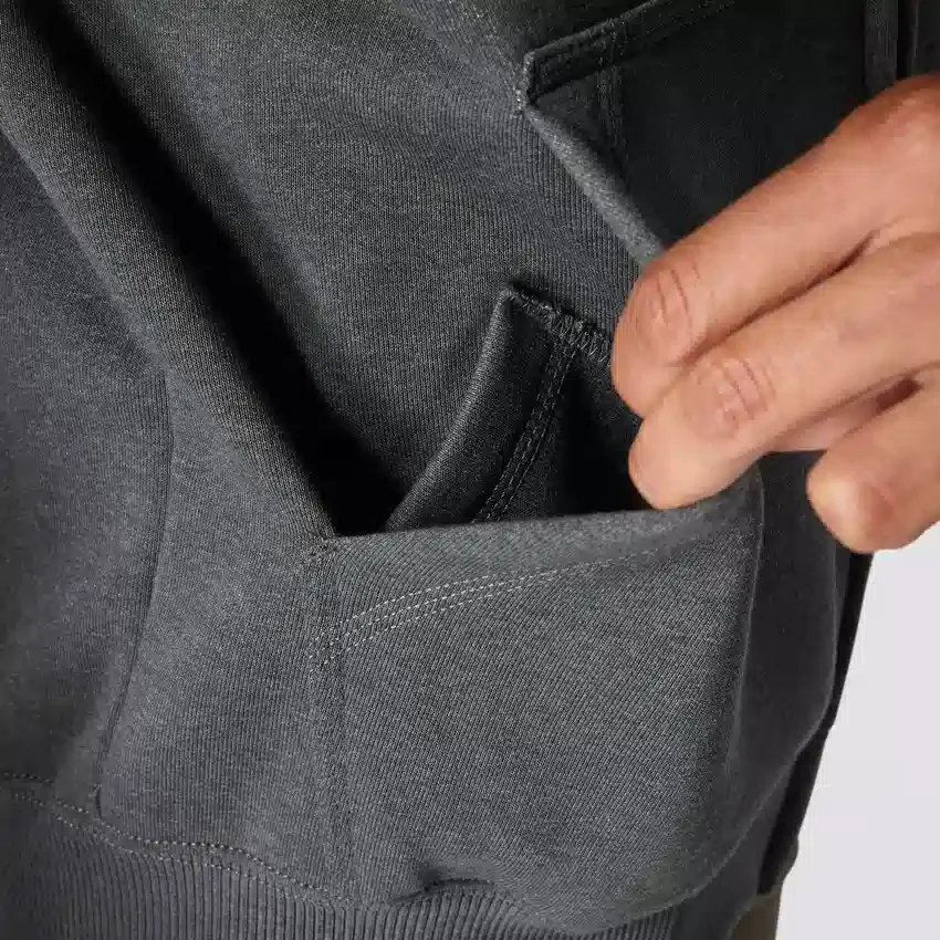 Camisola com capuz e fecho completo Paxton para homem, resistente e repelente à água - Hoodies carhartt Rain Defender
