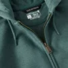 Camisola com capuz e fecho completo Paxton para homem, resistente e repelente à água - Hoodies carhartt Rain Defender