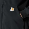 Camisola com capuz e fecho completo Paxton para homem, resistente e repelente à água - Hoodies carhartt Rain Defender