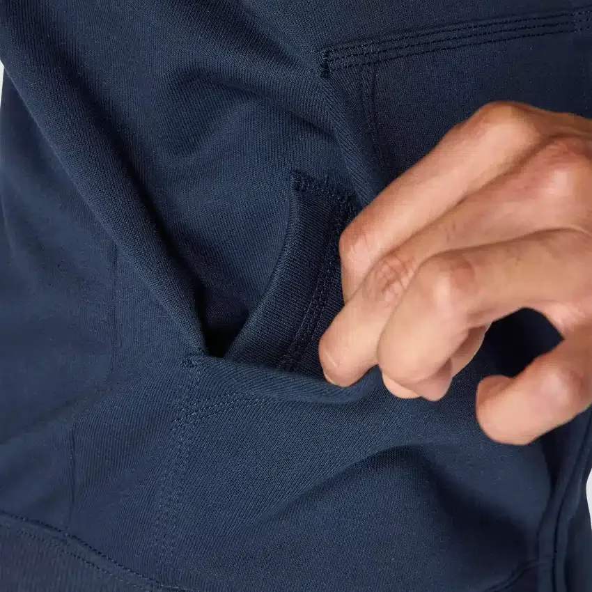 Camisola com capuz e fecho completo Paxton para homem, resistente e repelente à água - Hoodies carhartt Rain Defender