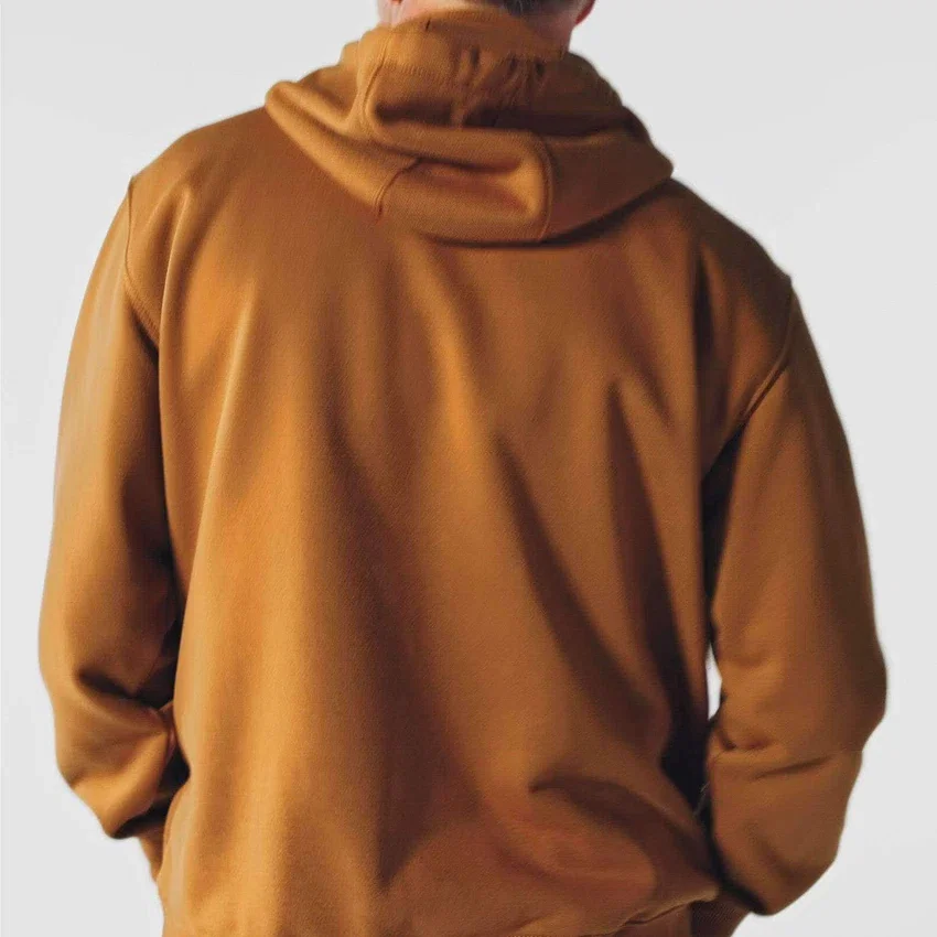 Camisola com capuz e fecho de 1/4 de comprimento Paxton para homem, resistente e repelente à água - Hoodies carhartt Rain Defender