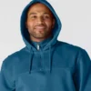Camisola com capuz e fecho de 1/4 de comprimento Paxton para homem, resistente e repelente à água - Hoodies carhartt Rain Defender