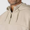 Camisola com capuz e fecho de 1/4 de comprimento Paxton para homem, resistente e repelente à água - Hoodies carhartt Rain Defender