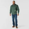 Camisola com capuz e fecho de 1/4 de comprimento Paxton para homem, resistente e repelente à água - Hoodies carhartt Rain Defender