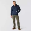 Camisola com capuz e fecho de 1/4 de comprimento Paxton para homem, resistente e repelente à água - Hoodies carhartt Rain Defender
