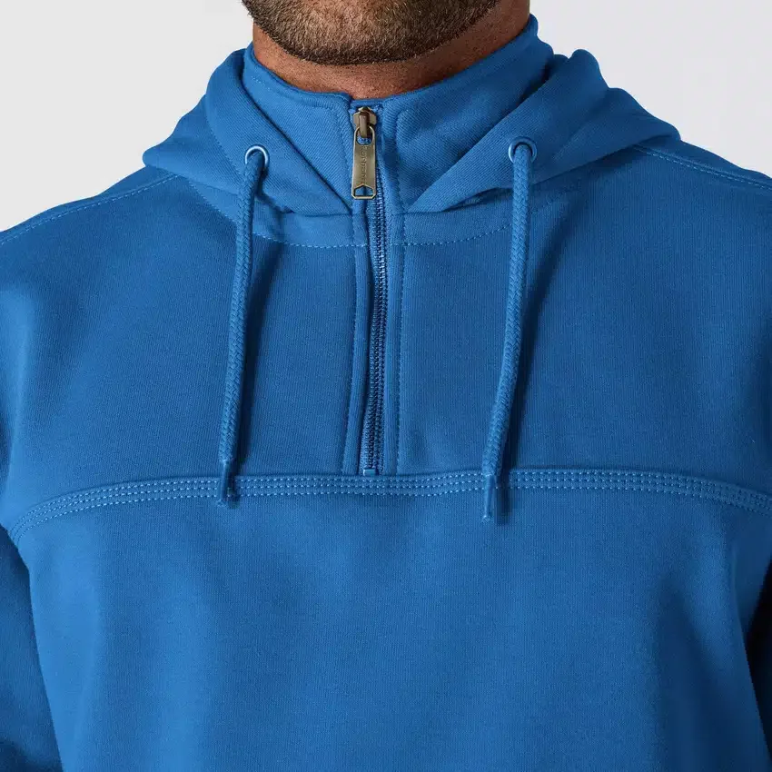 Camisola com capuz e fecho de 1/4 de comprimento Paxton para homem, resistente e repelente à água - Hoodies carhartt Rain Defender