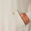 Camisola com capuz e fecho de 1/4 de comprimento Paxton para homem, resistente e repelente à água - Hoodies carhartt Rain Defender