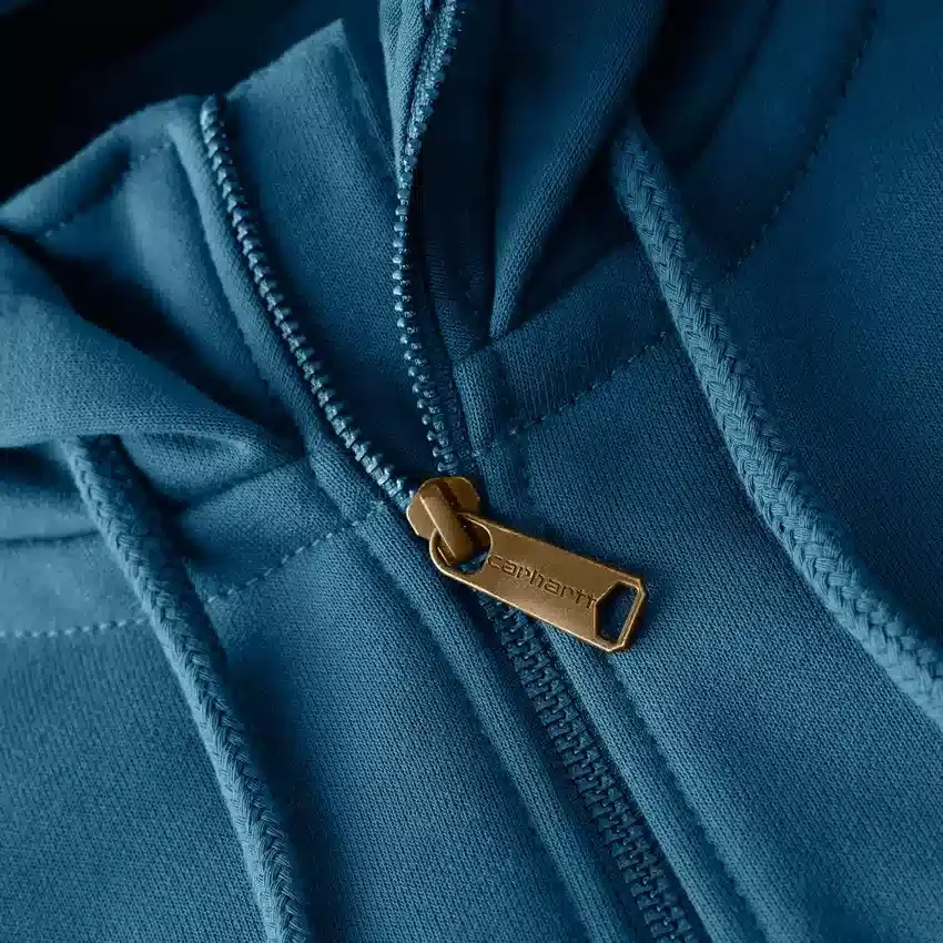 Camisola com capuz e fecho de 1/4 de comprimento Paxton para homem, resistente e repelente à água - Hoodies carhartt Rain Defender