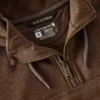 Camisola com capuz e fecho de 1/4 de comprimento Paxton para homem, resistente e repelente à água - Hoodies carhartt Rain Defender