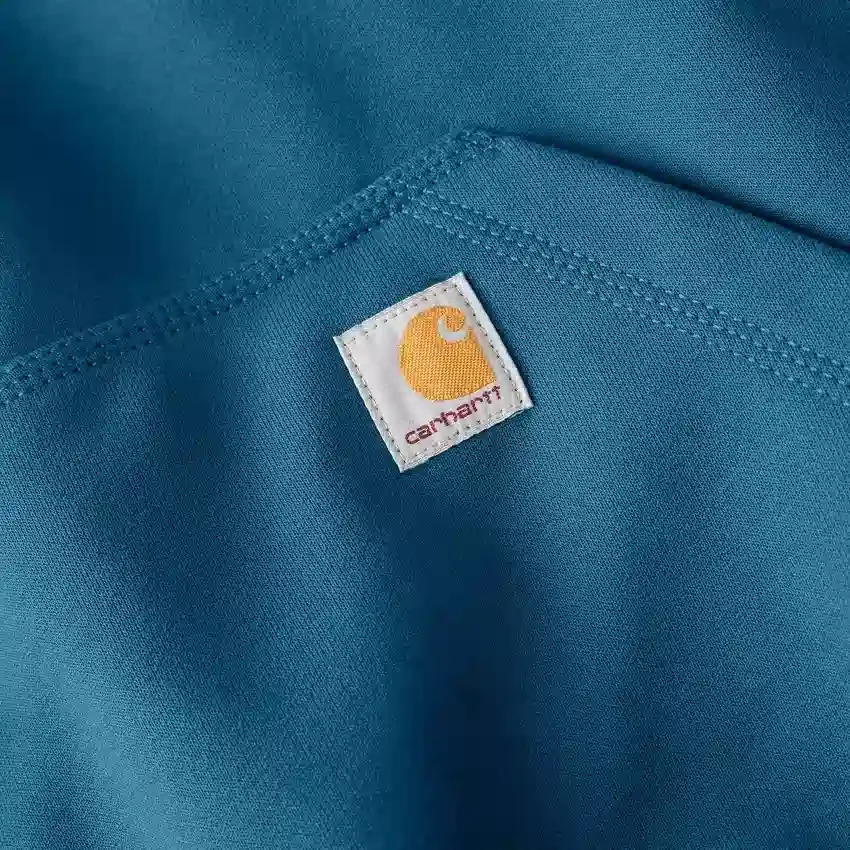 Camisola com capuz e fecho de 1/4 de comprimento Paxton para homem, resistente e repelente à água - Hoodies carhartt Rain Defender