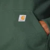 Camisola com capuz e fecho de 1/4 de comprimento Paxton para homem, resistente e repelente à água - Hoodies carhartt Rain Defender