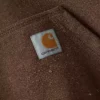Camisola com capuz e fecho de 1/4 de comprimento Paxton para homem, resistente e repelente à água - Hoodies carhartt Rain Defender