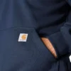 Camisola com capuz e fecho de 1/4 de comprimento Paxton para homem, resistente e repelente à água - Hoodies carhartt Rain Defender