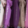 Camisola com capuz e logótipo Clarksburg icónica para mulher, com corte descontraído e forro polar